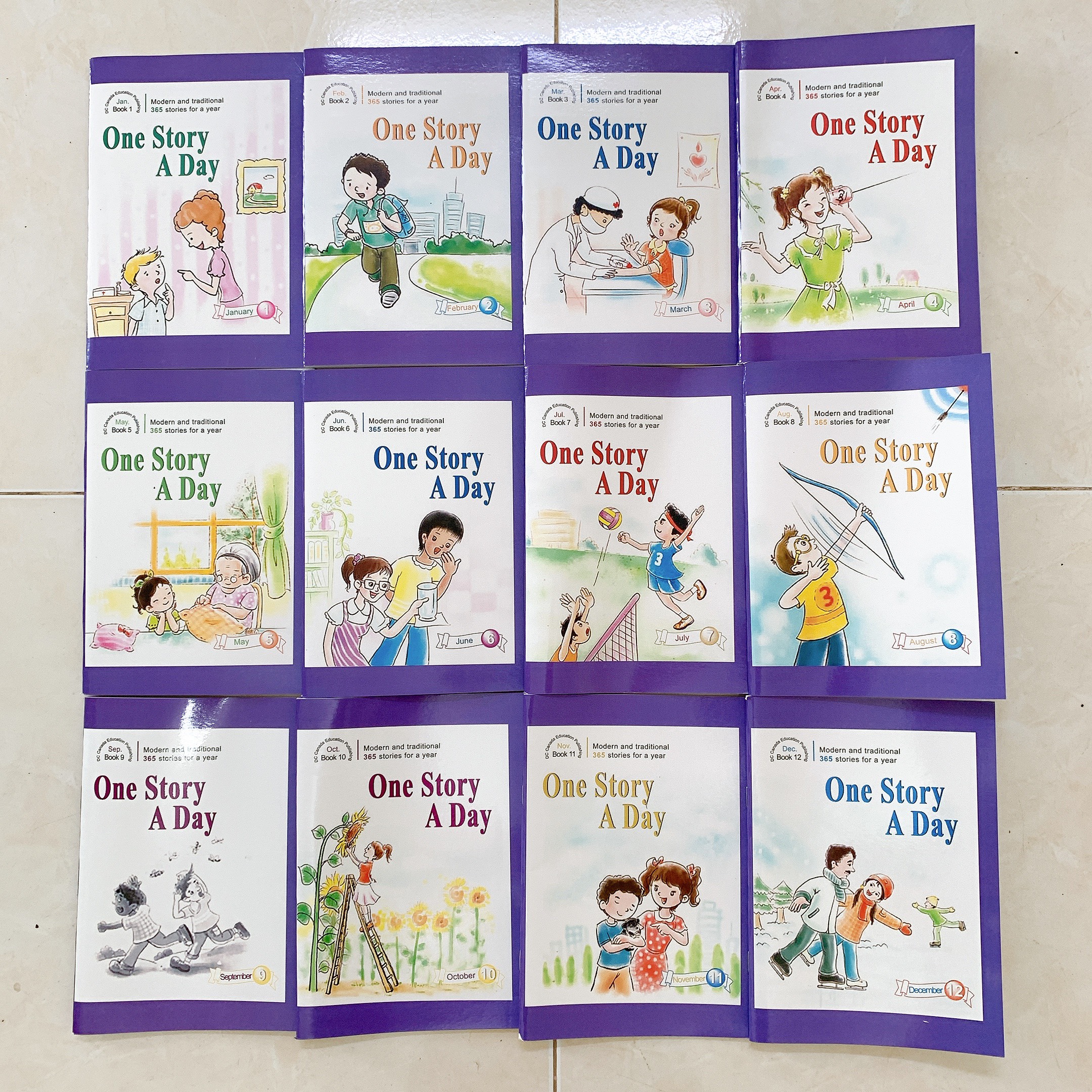 One Story A Day level 3 - 12 cuốn
