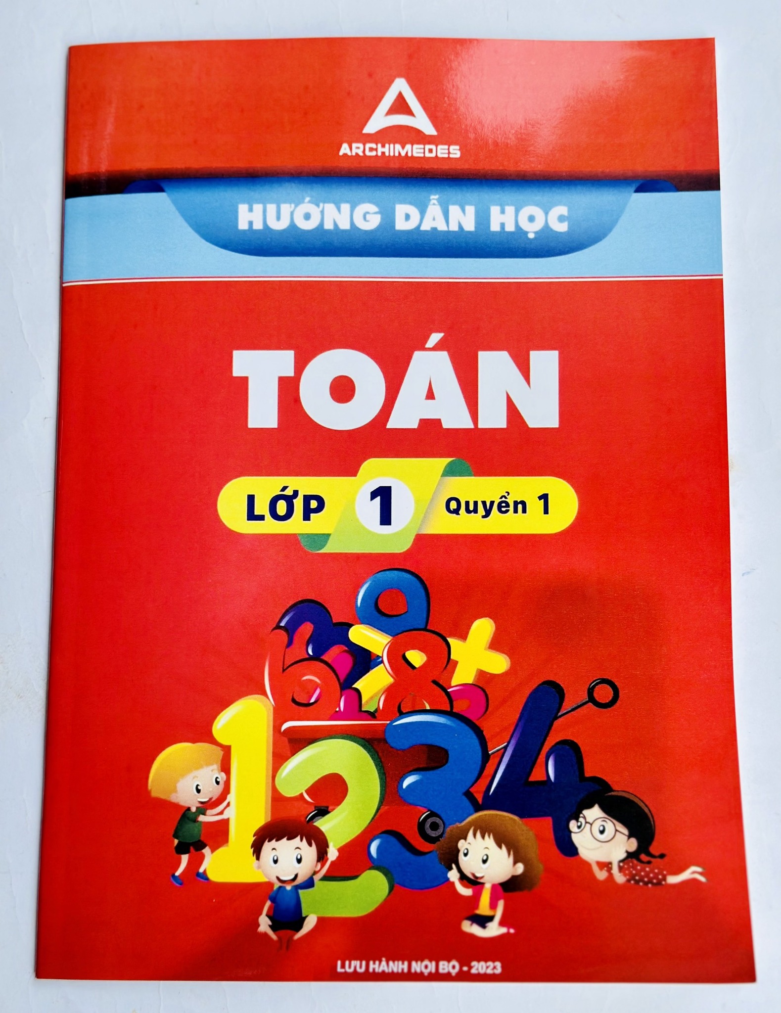 Giáo trình Archimedes Toán lớp 1 - bản 2023 - 4 cuốn